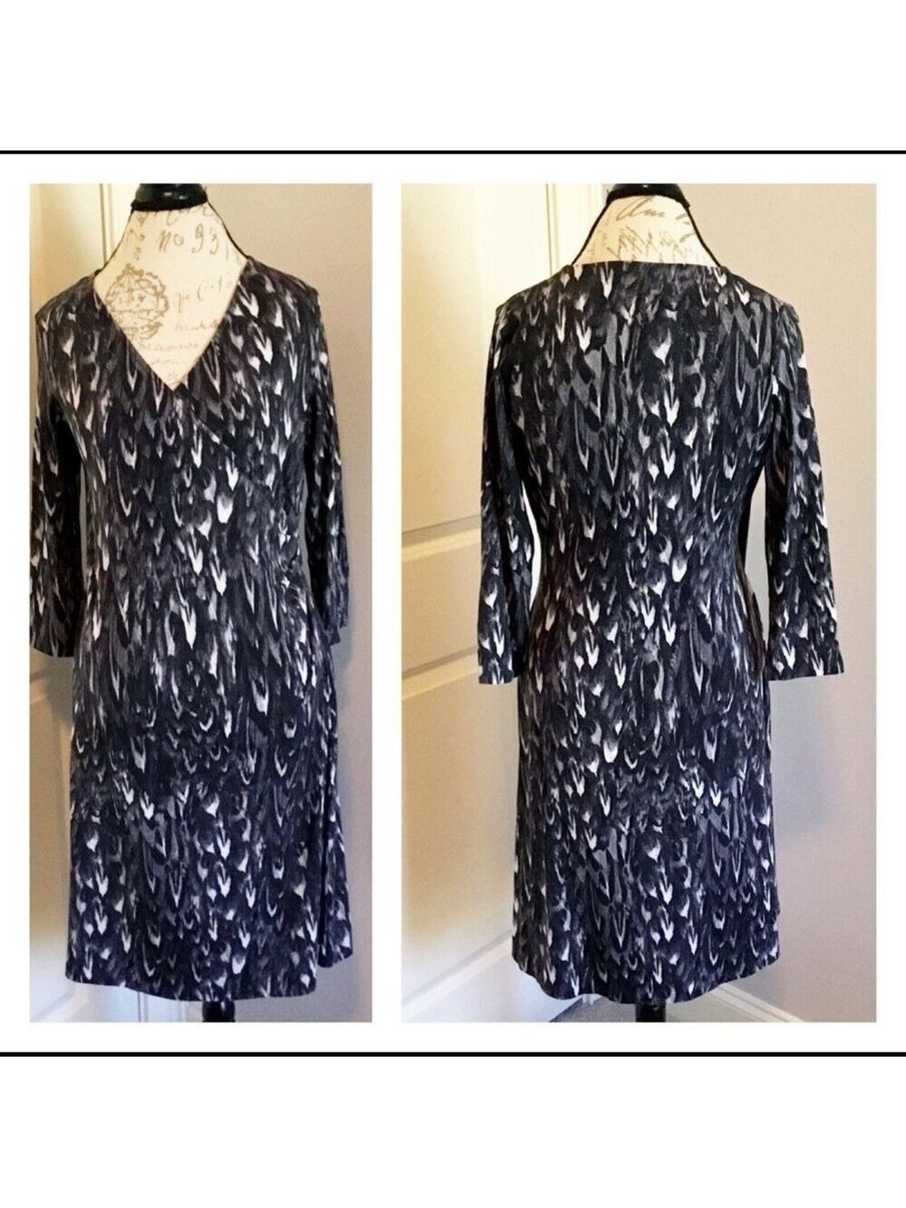 𝅺TALBOTS Faux Wrap Dress